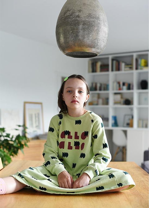 ALLO GREEN TREE DRESS - dress