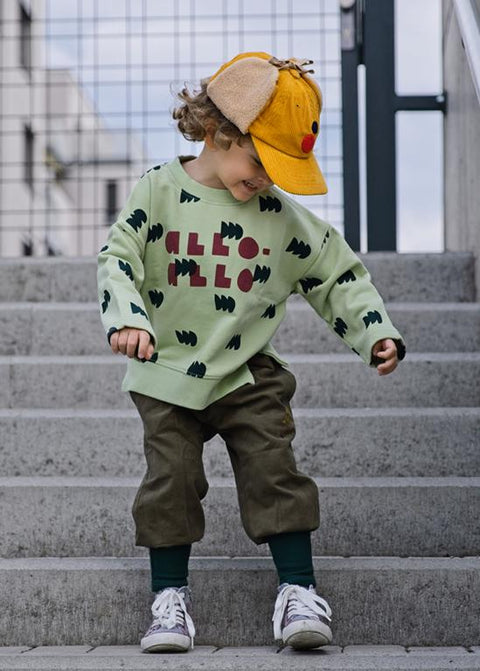 ALLO GREEN TREE SWEATSHIRT - top