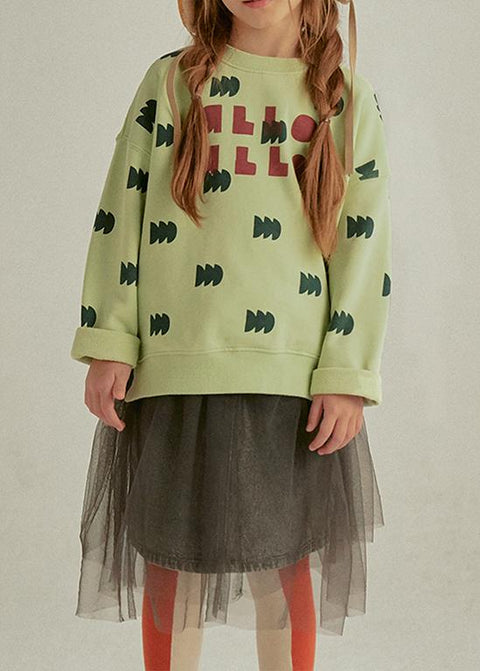 ALLO GREEN TREE SWEATSHIRT - top