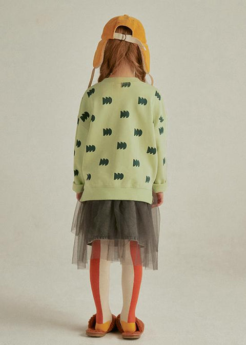 ALLO GREEN TREE SWEATSHIRT - top