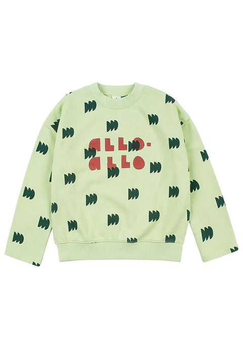 ALLO GREEN TREE SWEATSHIRT - top
