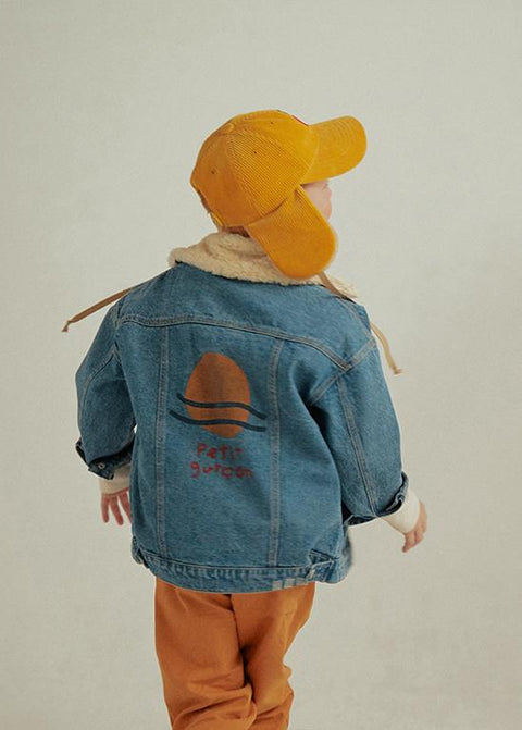 CORDUROY EARFLAP CAP YELLOW - accessories