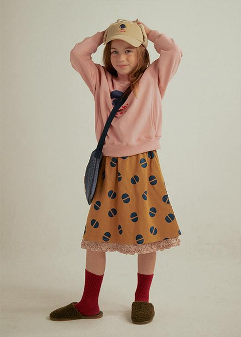 COTTON FRILL SKIRT - bottom