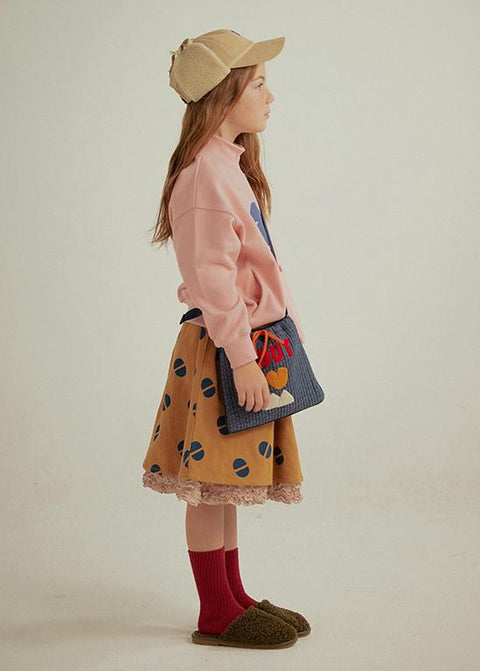 COTTON FRILL SKIRT - bottom