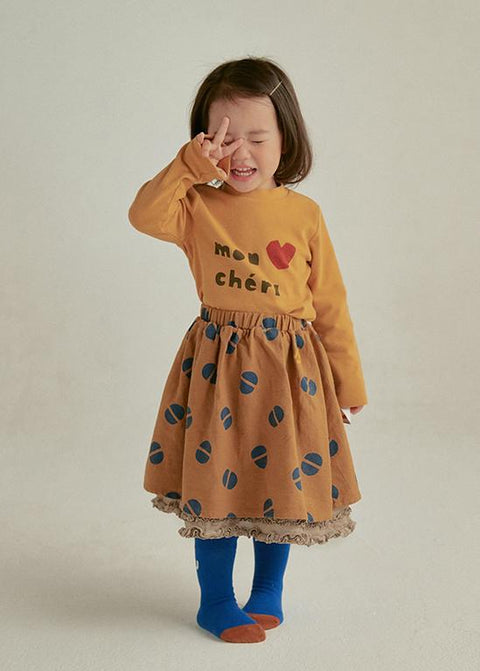 COTTON FRILL SKIRT - bottom