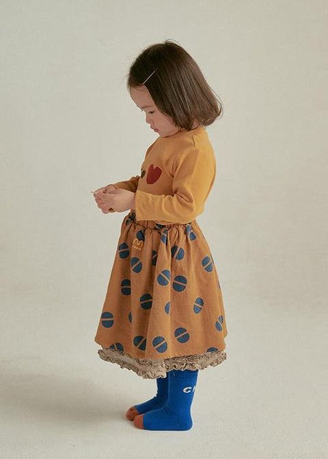 COTTON FRILL SKIRT - bottom