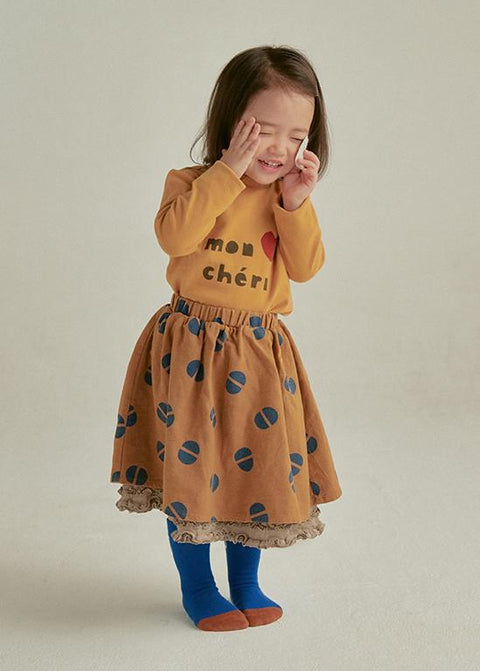 COTTON FRILL SKIRT - bottom