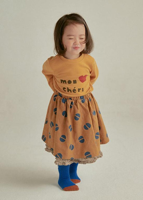 COTTON FRILL SKIRT - bottom