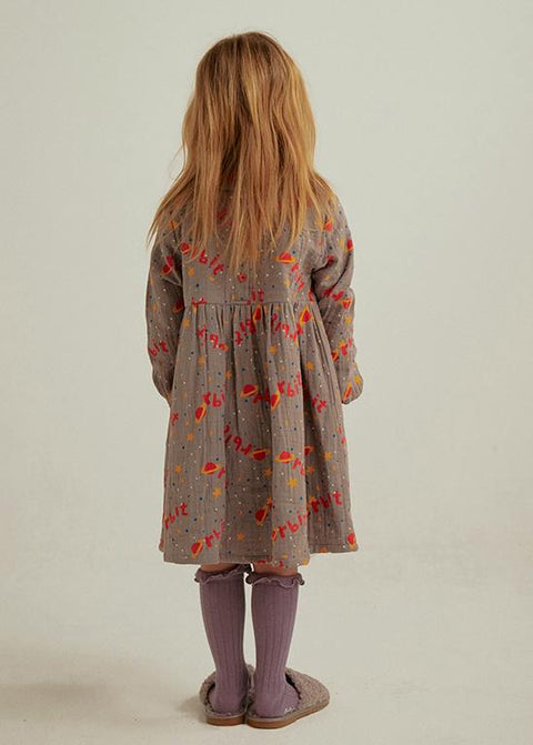 ORBIT FRILL DRESS - dress