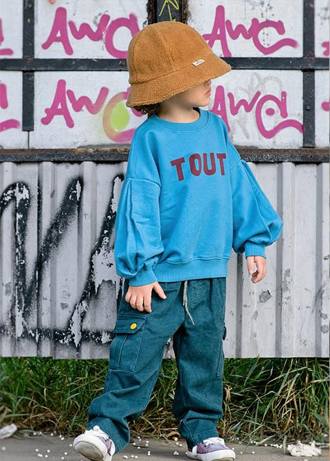 TOUT LETTERING SWEATSHIRT - top