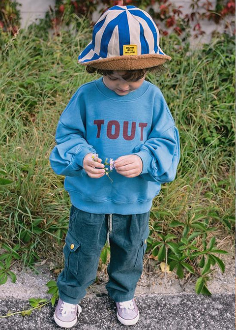 TOUT LETTERING SWEATSHIRT - top