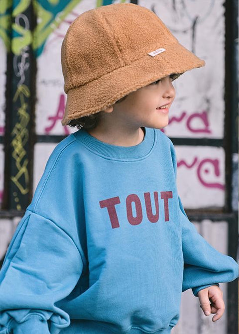 TOUT LETTERING SWEATSHIRT - top