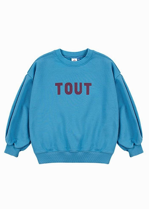 TOUT LETTERING SWEATSHIRT - top